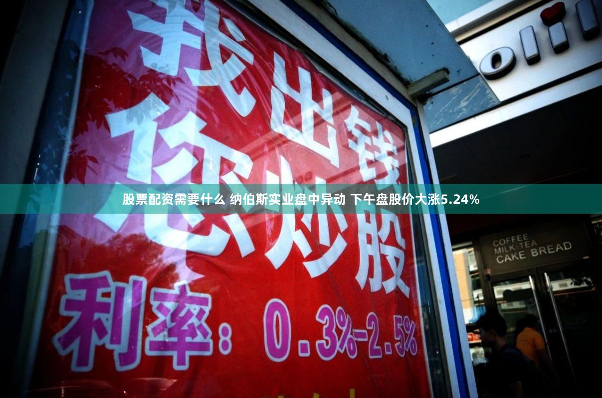 股票配资需要什么 纳伯斯实业盘中异动 下午盘股价大涨5.24%